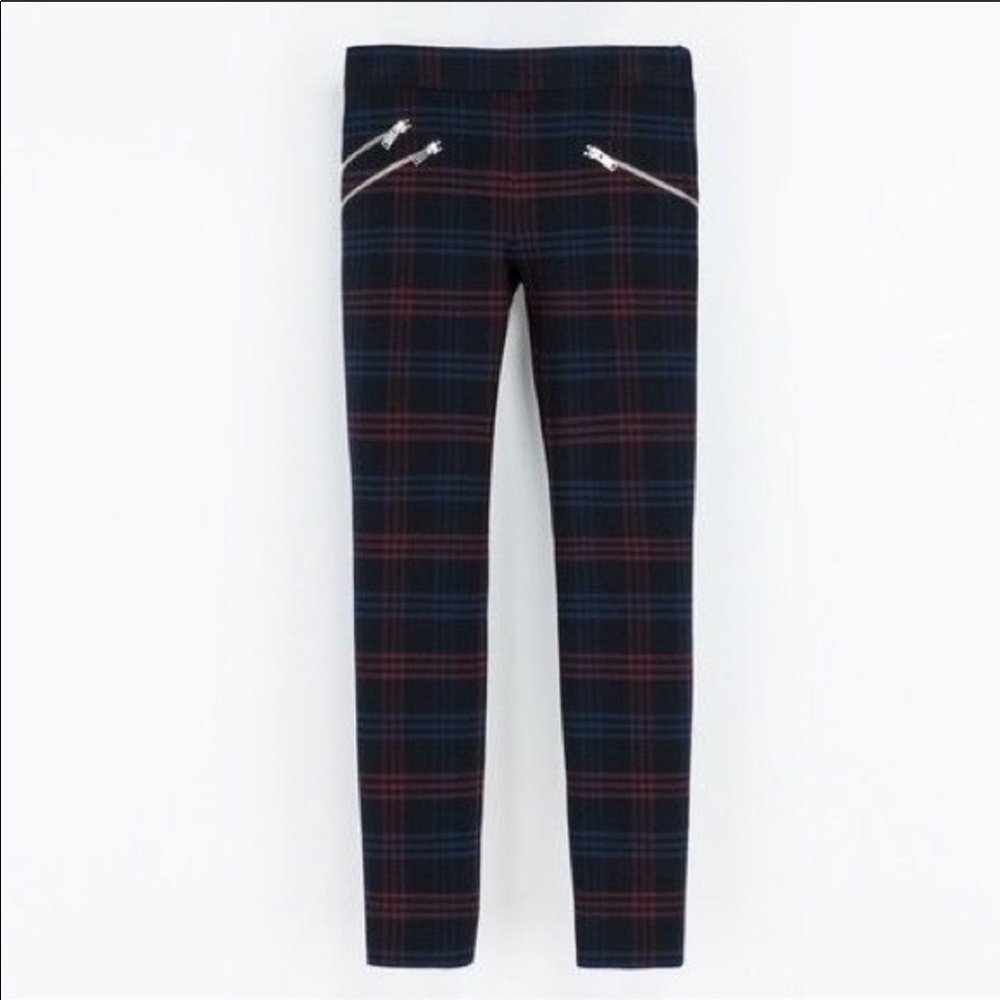Zara plaid pants - Size S (seen on Kylie Jenner)
